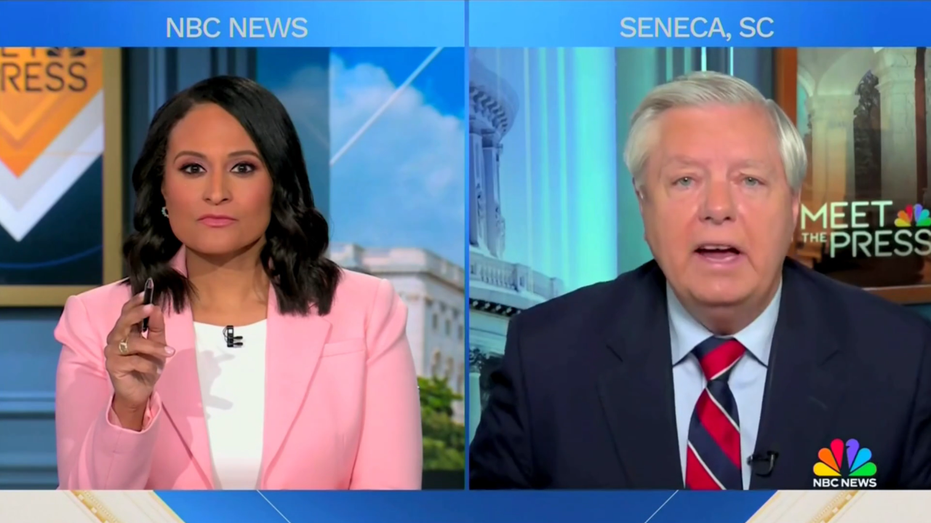 Lindsey Graham erupts on NBC anchor over officials questioning Israeli military response: 'Full of crap'