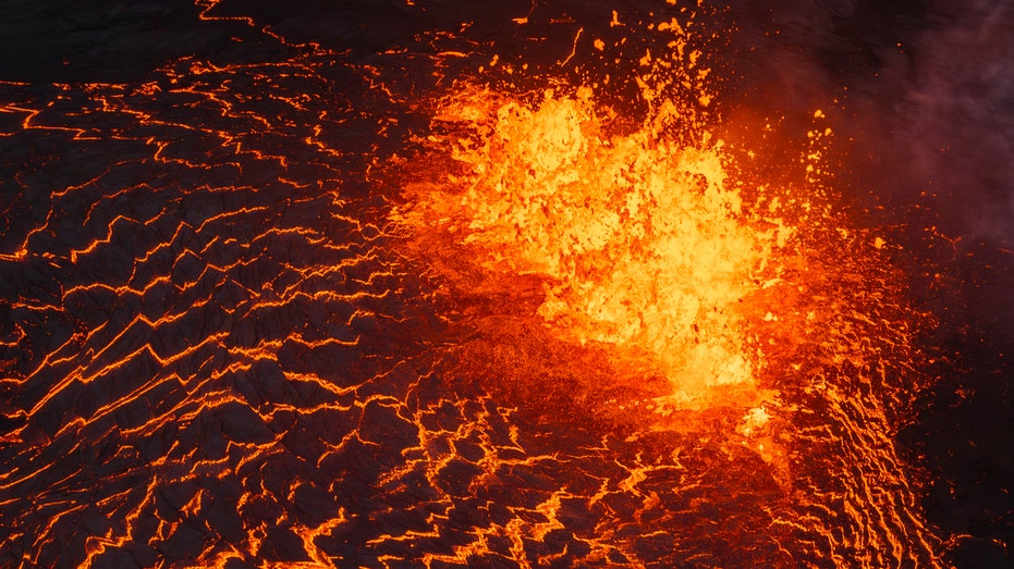 Lava continues flowing from Iceland volcano after eruption