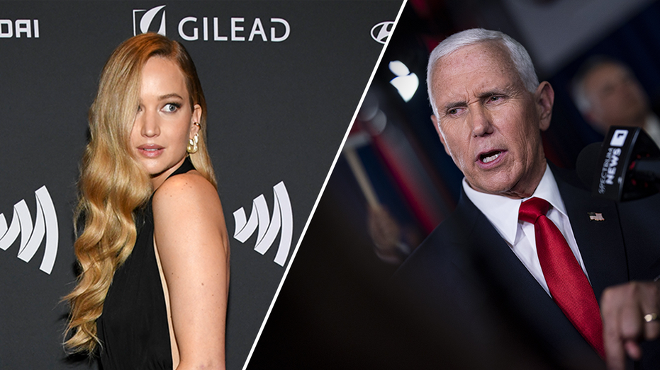 ‘Hunger Games’ star Jennifer Lawrence jokes Mike Pence is secretly gay at GLAAD Awards