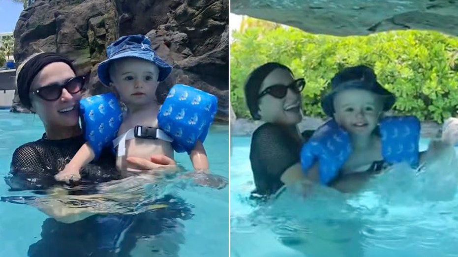 Paris Hilton takes heat from parenting police after putting son’s life vest on incorrectly: ‘Oops’