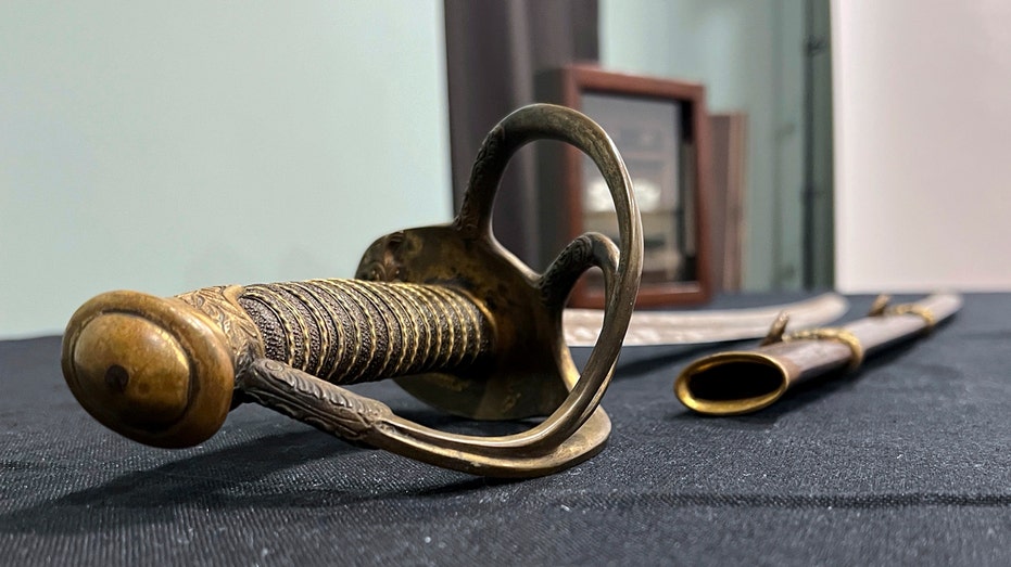 Civil War General Sherman's sword among relics headed to Ohio auction next week