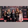 Lisa Marie Presley, Priscilla Presley, Riley Keough and kids at the Grauman's Chinese Theater cement ceremony.