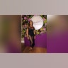 Padma Lakshmi attended the launch event for her collaboration with Bare Necessities in a black one piece, under a flowing sheer dress.