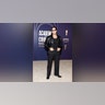 Russell Dickerson in all black at the ACMs