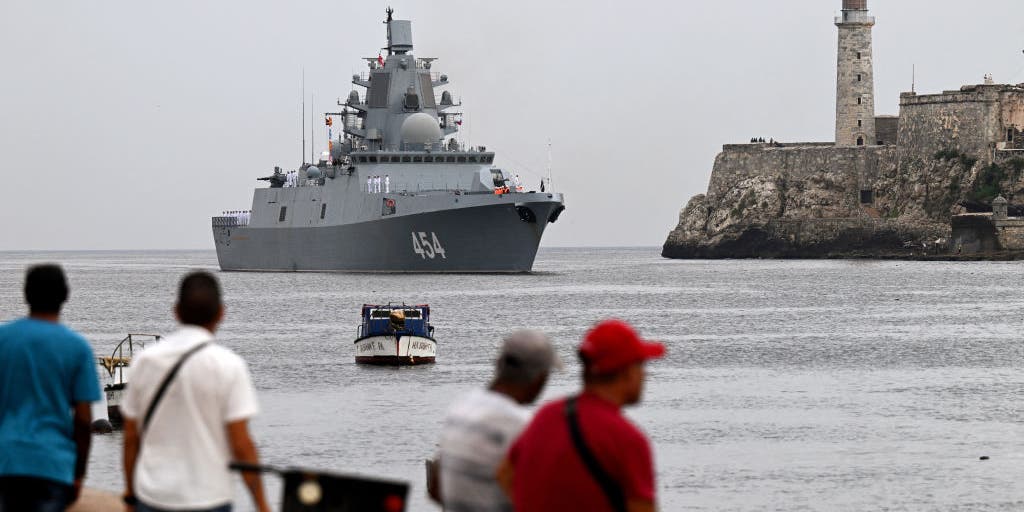 Putin's fleet of warships in Cuba is direct warning to Biden, experts say