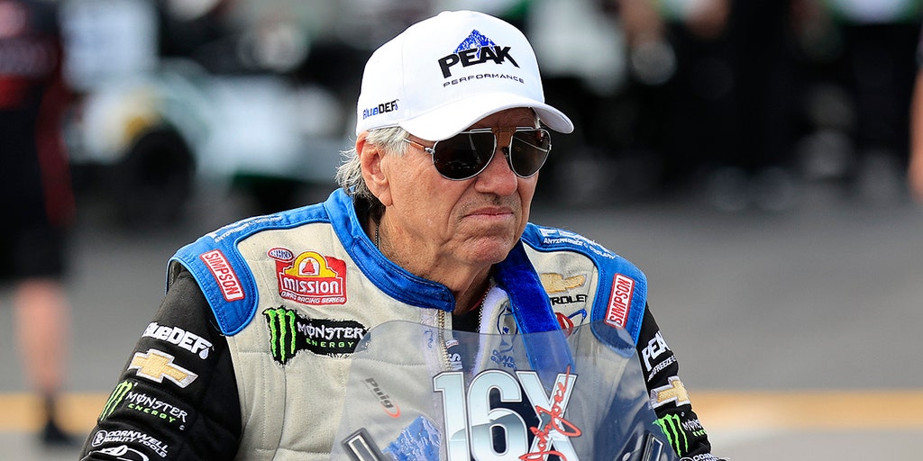 NHRA legend John Force was 'conscious and talking' after 'catastrophic  engine failure' led to crash, team says | Fox News