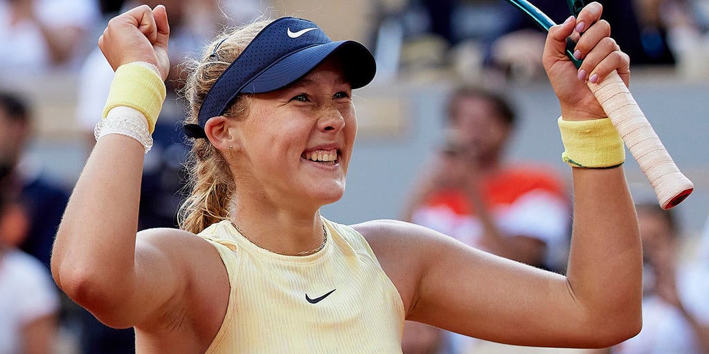 Tennis prodigy Mirra Andreeva stuns Aryna Sabalenka at French Open to become youngest semifinalist since 1997