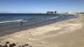 This September 2018 photo shows the beach at the popular tourist resort of Puerto Pe&ntilde;asco in the state of Sonora, Mexico.