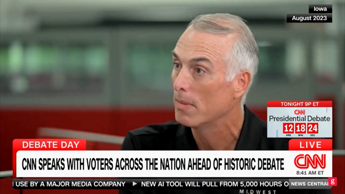 Os eleitores conversaram com John King, da CNN, sobre a próxima eleição presidencial.