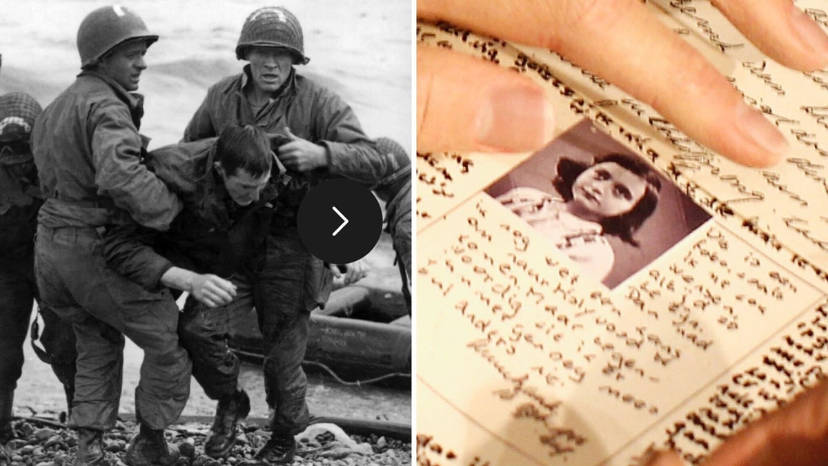 Anne Frank D-Day split