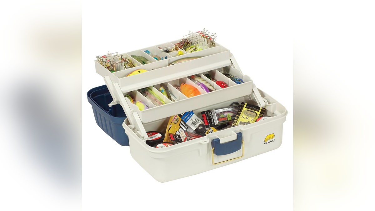 Store everything you need to fish in a tackle box. 