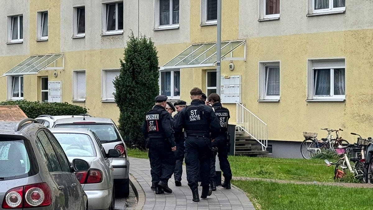 German police shoot axwielding man with ‘incendiary device