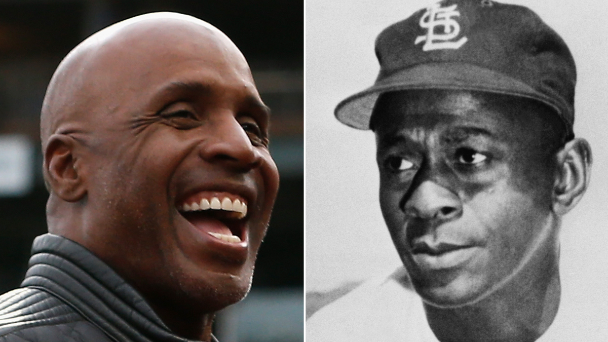 Barry Bonds and Satchel Paige, side by side