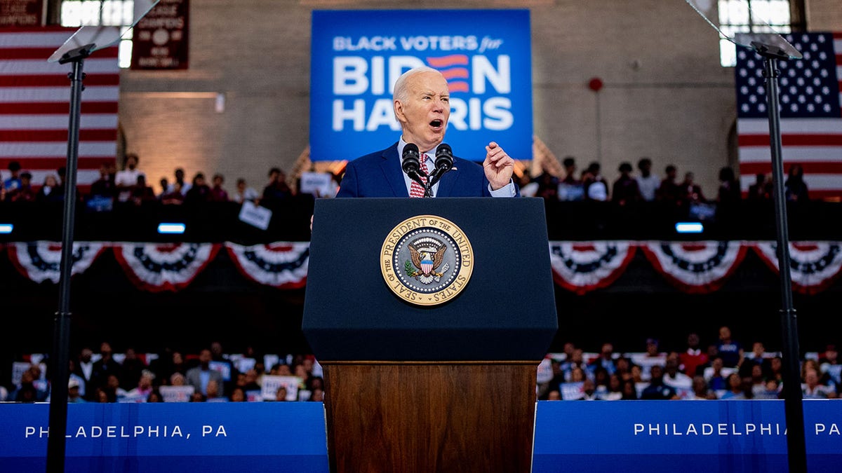 Biden speaks in Pennsylvania
