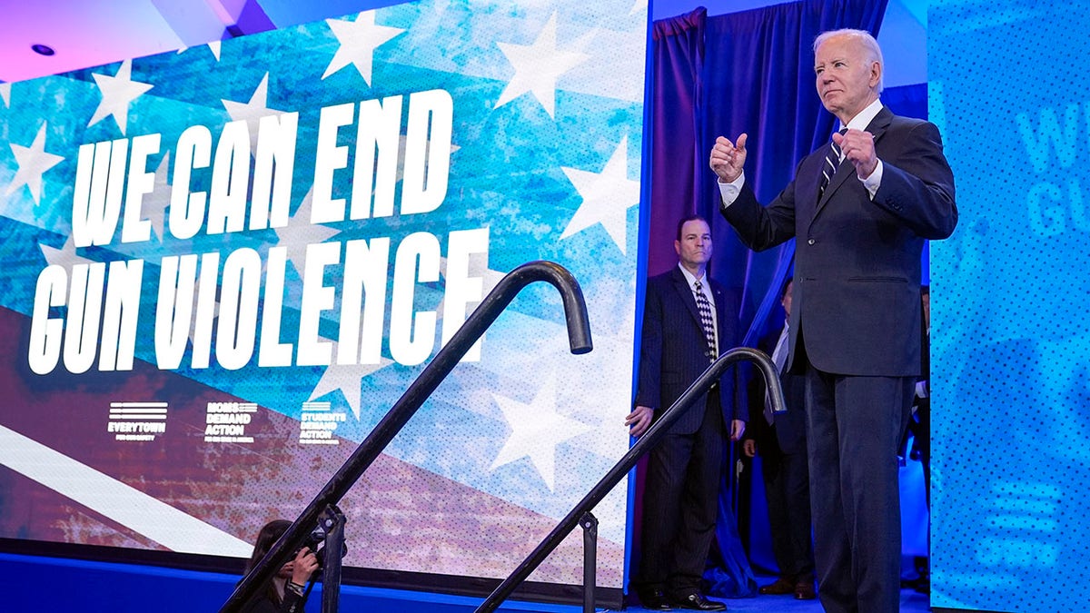 President Biden at a gun control conference