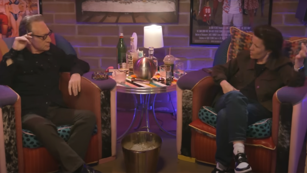 Bill Maher with Kara Swisher on "Club Random"