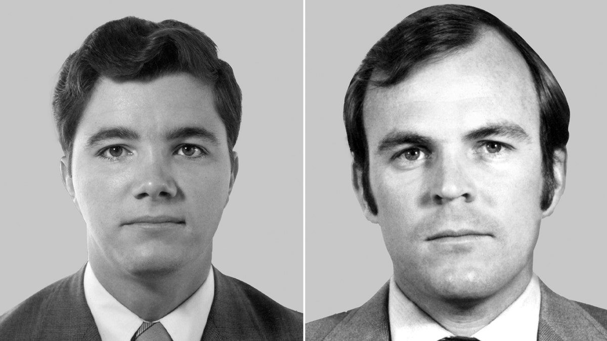 Coler and Williams official FBI portraits in black and white
