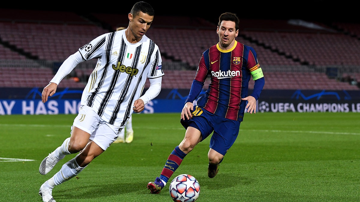 Cristiano Ronaldo and Lionel Messi