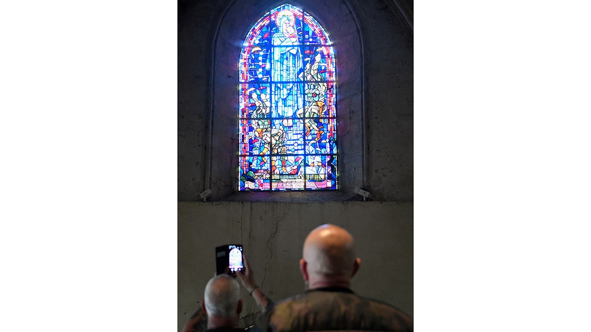 Stained-glass window, Normandy