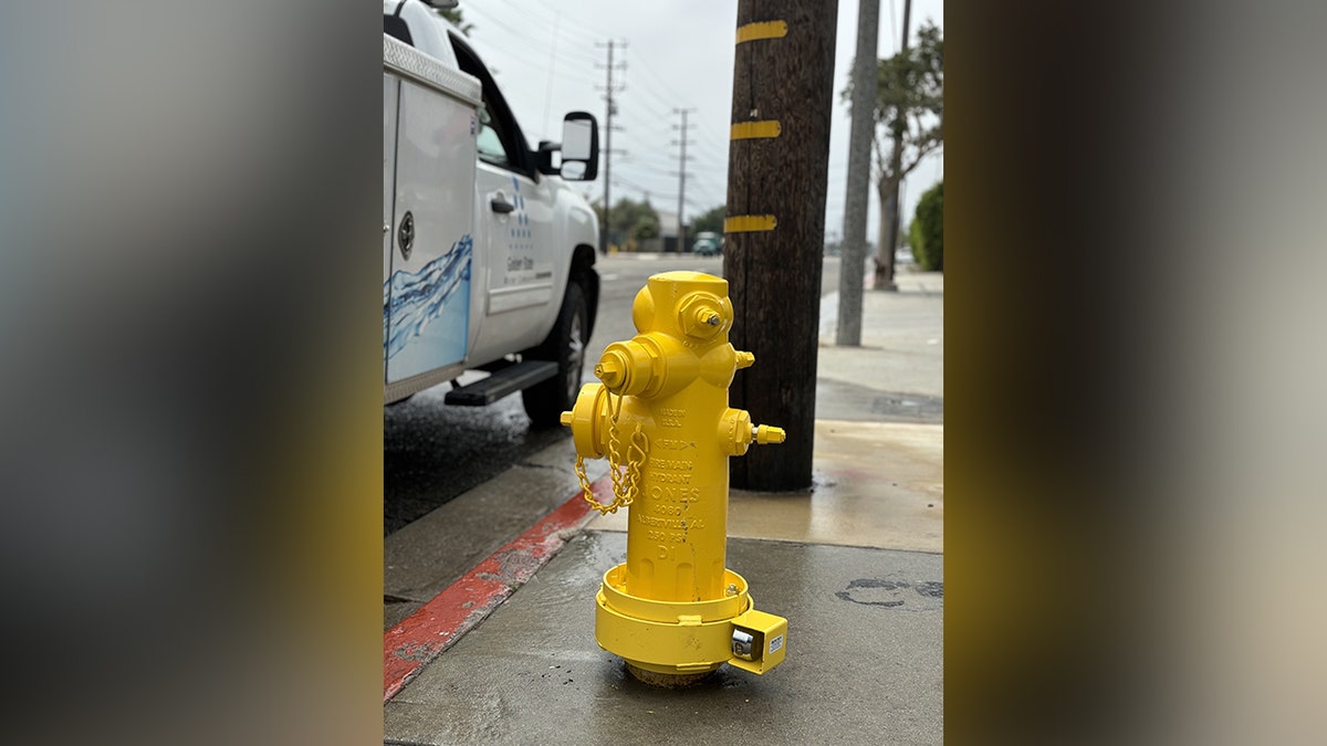 Fire hydrant with a lock