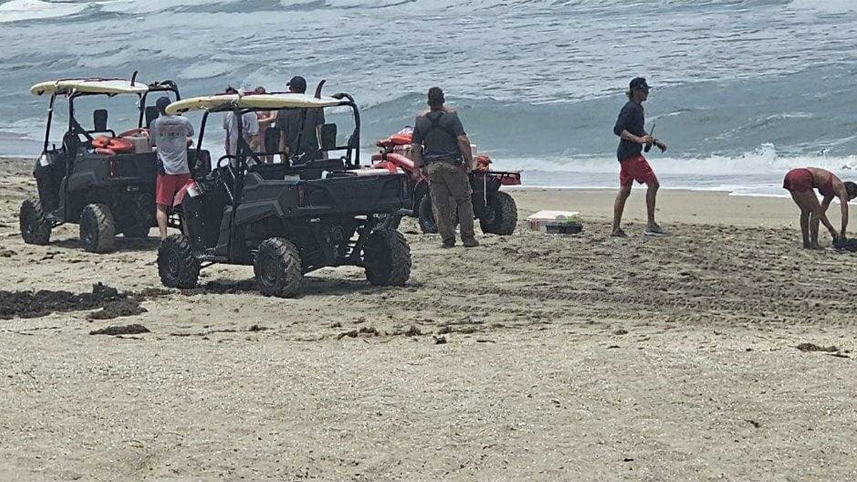 First responders on Florida beach
