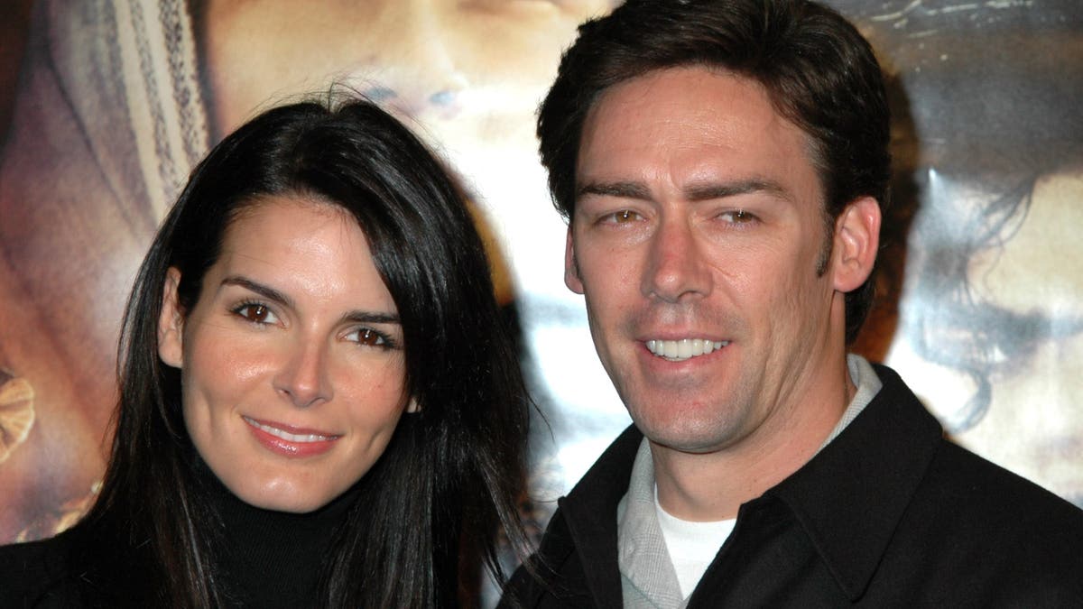 Angie Harmon and Jason Sehorn