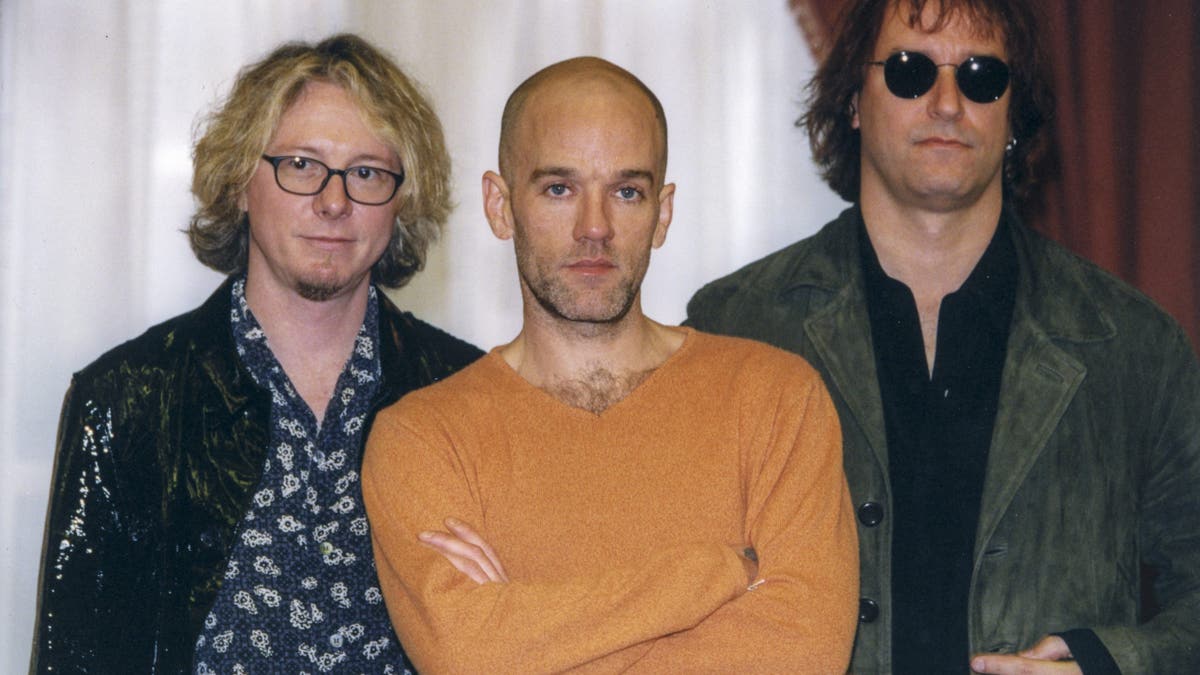 mike mills, michael stipe, peter buck