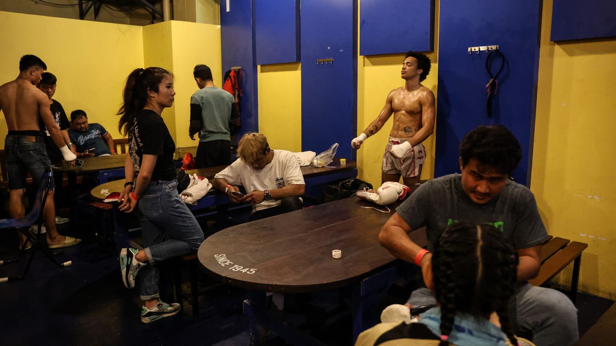 Luchador del torneo de Bangkok