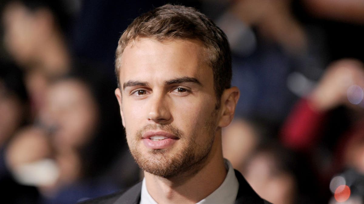 Theo James smiling