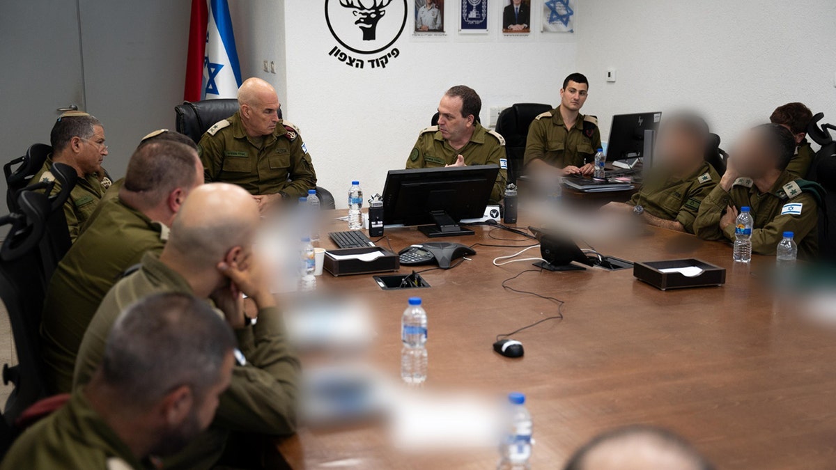 IDF meeting regarding Lebanon plans