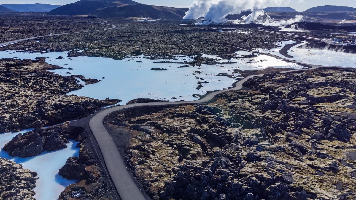 Geothermal spa in Iceland