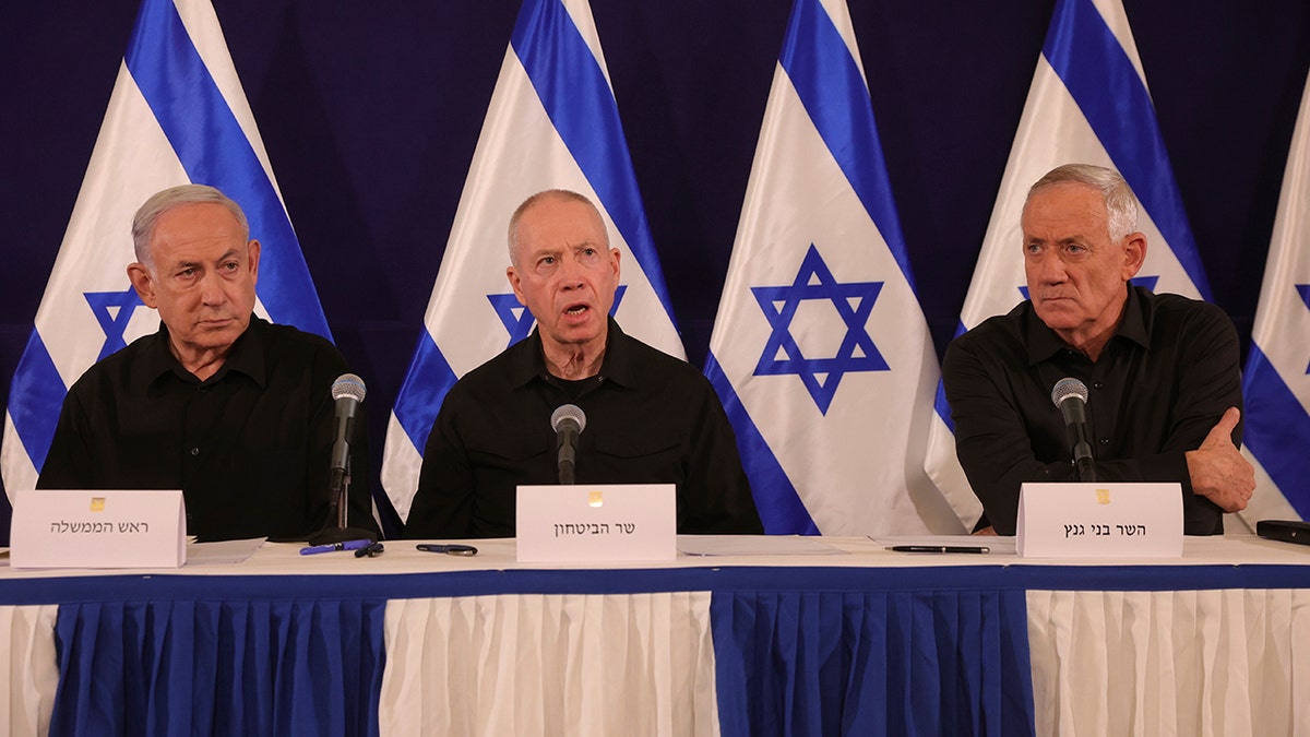Israel war cabinet members