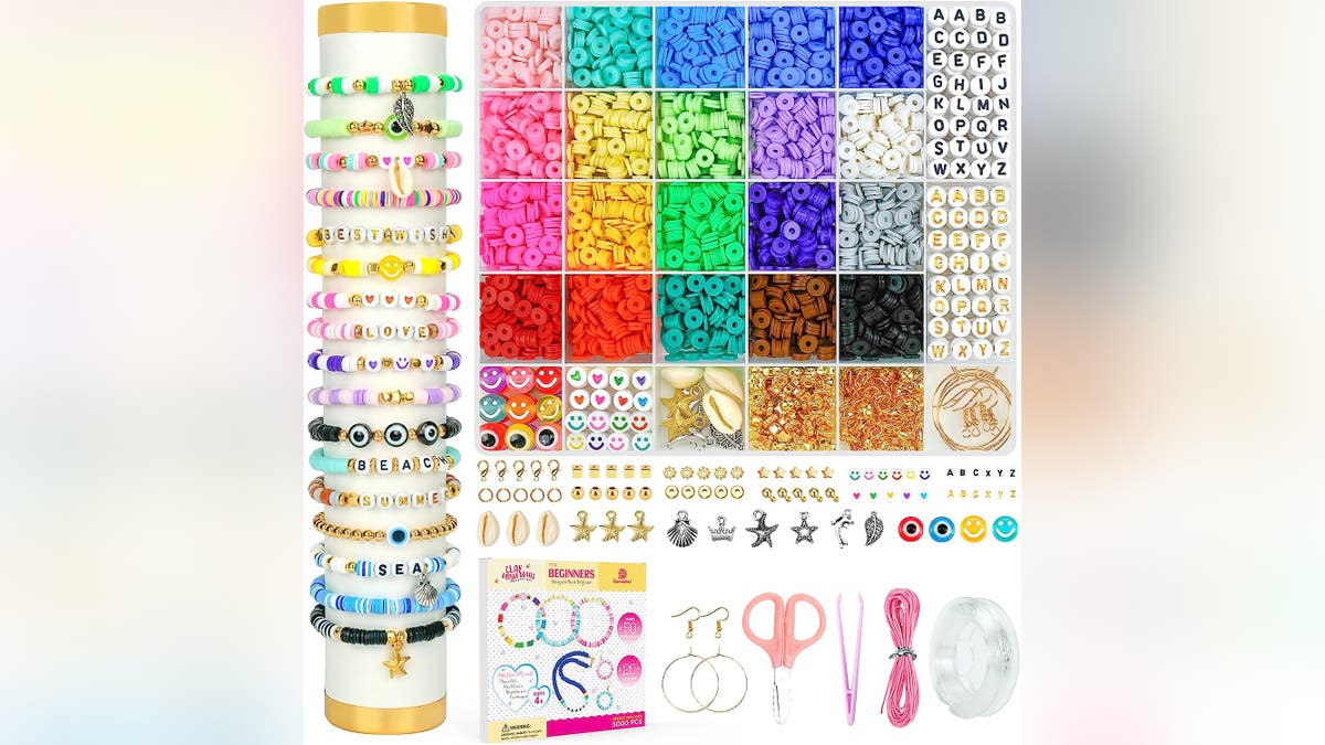 Make beautiful jewelry with this kit.