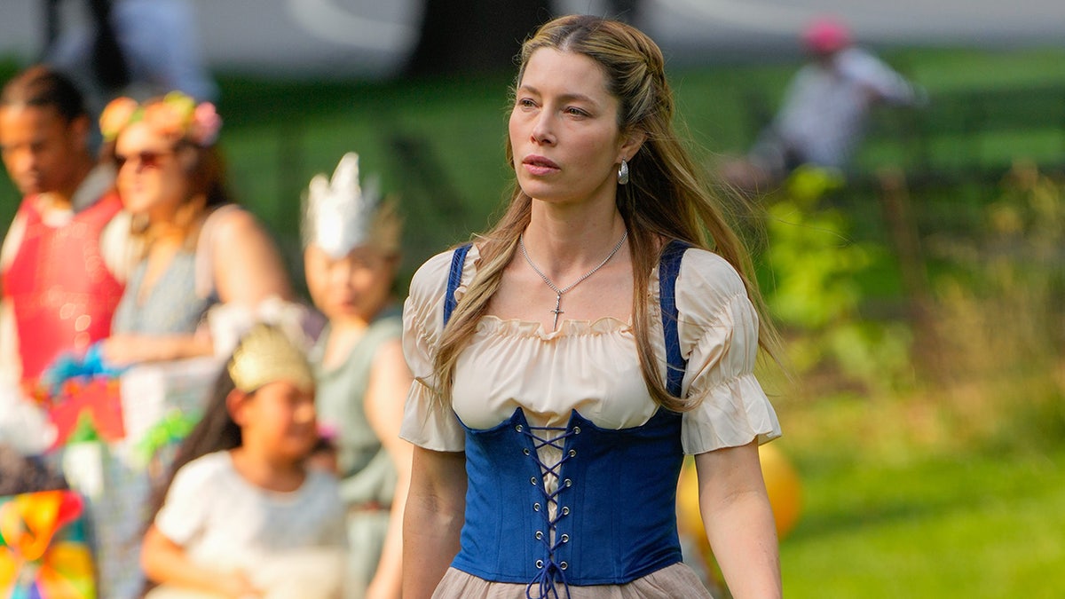 Jessica Biel is on location for 'The Better Sister'