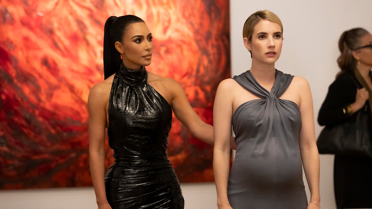 Kardashian starred as an entertainment publicist alongside Emma Roberts in the latest season of "American Horror Story."