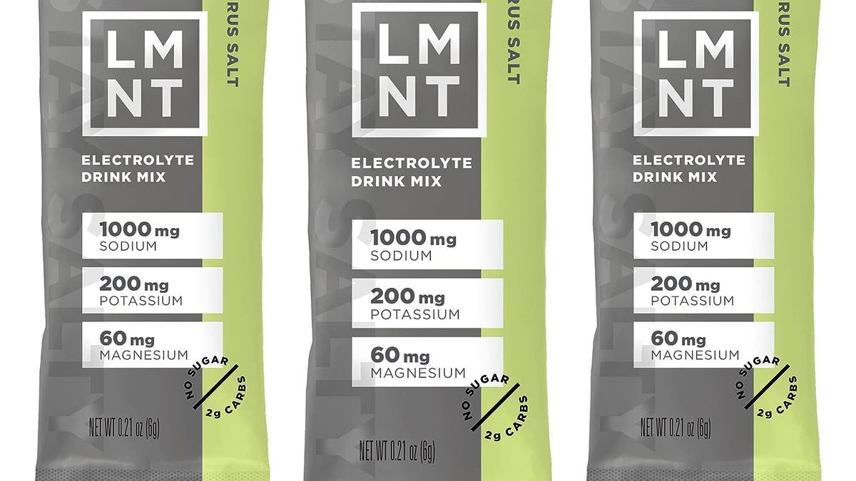 Try this electrolyte option for less sugar.