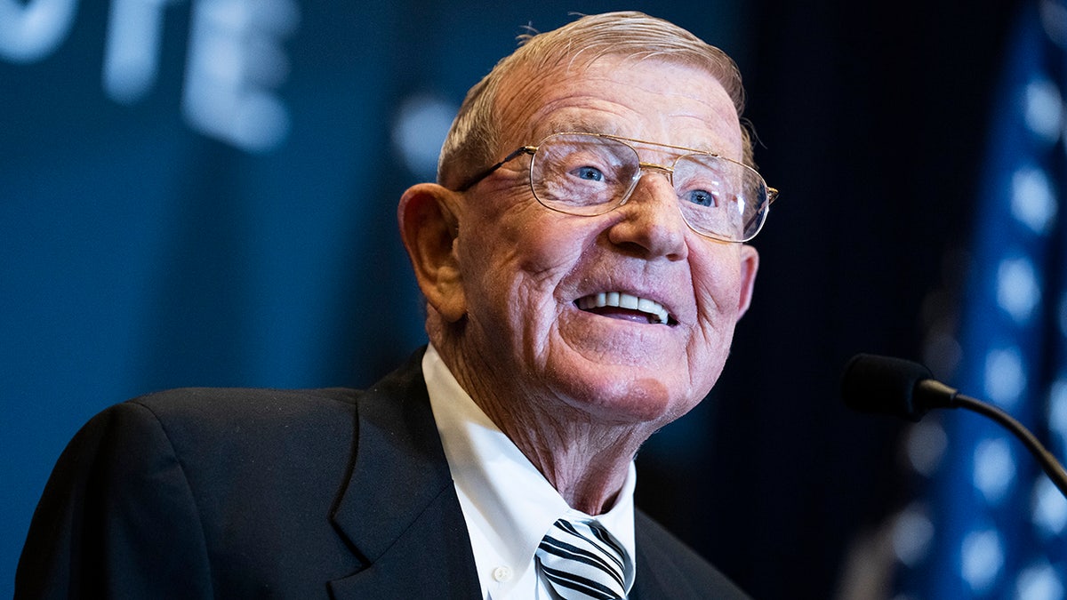Lou Holtz in 2022