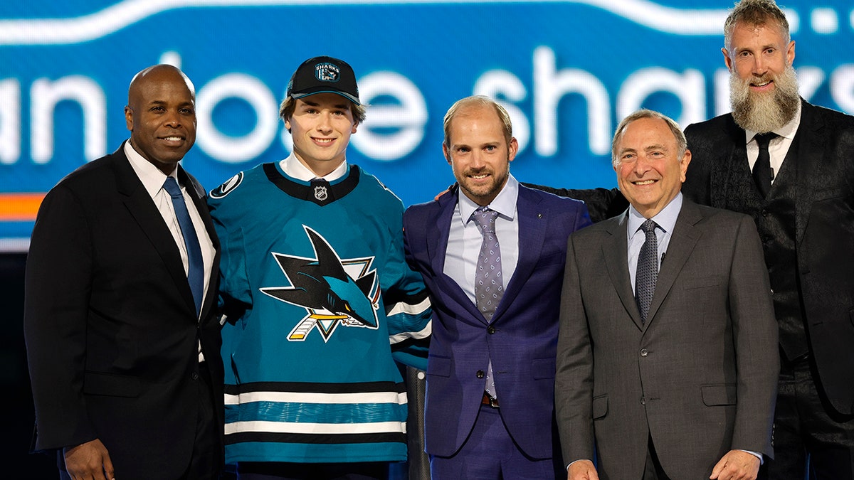 Sharks Select Macklin Celebrini With No. 1 Pick In NHL Draft | Fox News