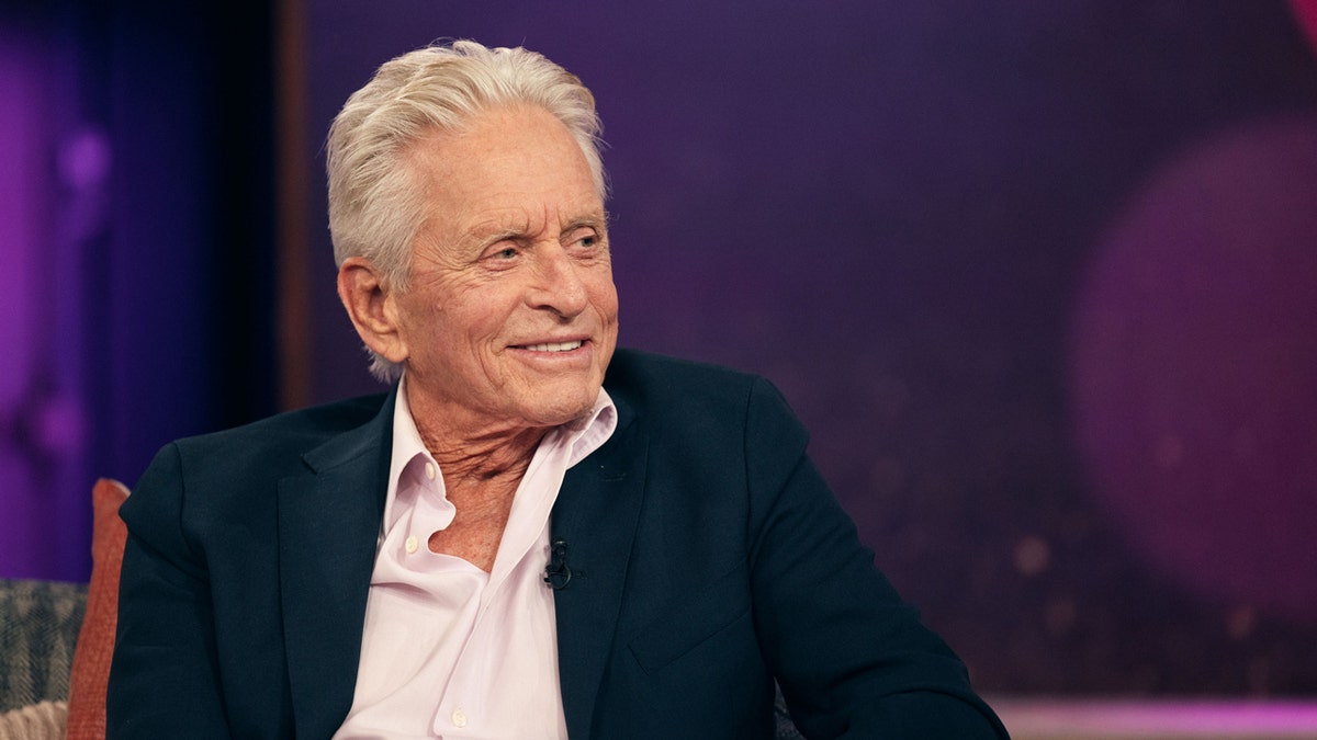 Michael Douglas appears on "The Kelly Clarkson Show."