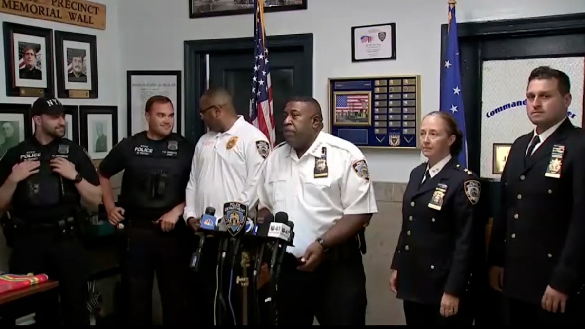 New York Police press conference