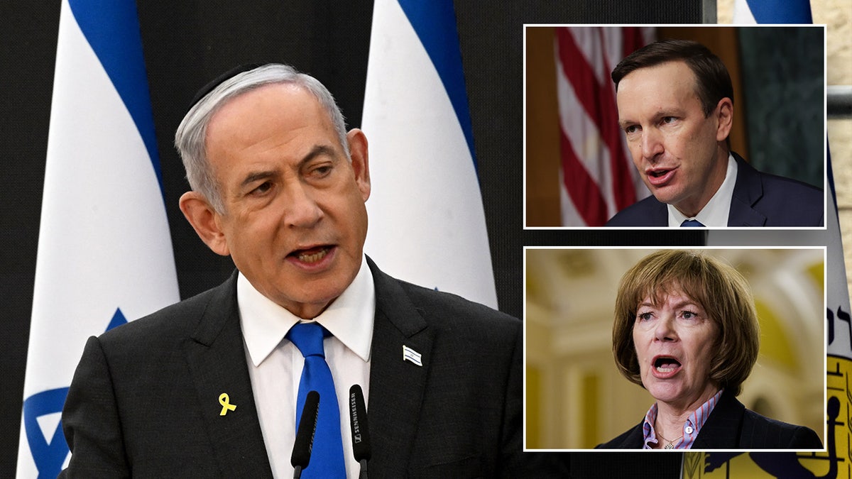 Benjamin Netanyahu, Chris Murphy, Tina Smith