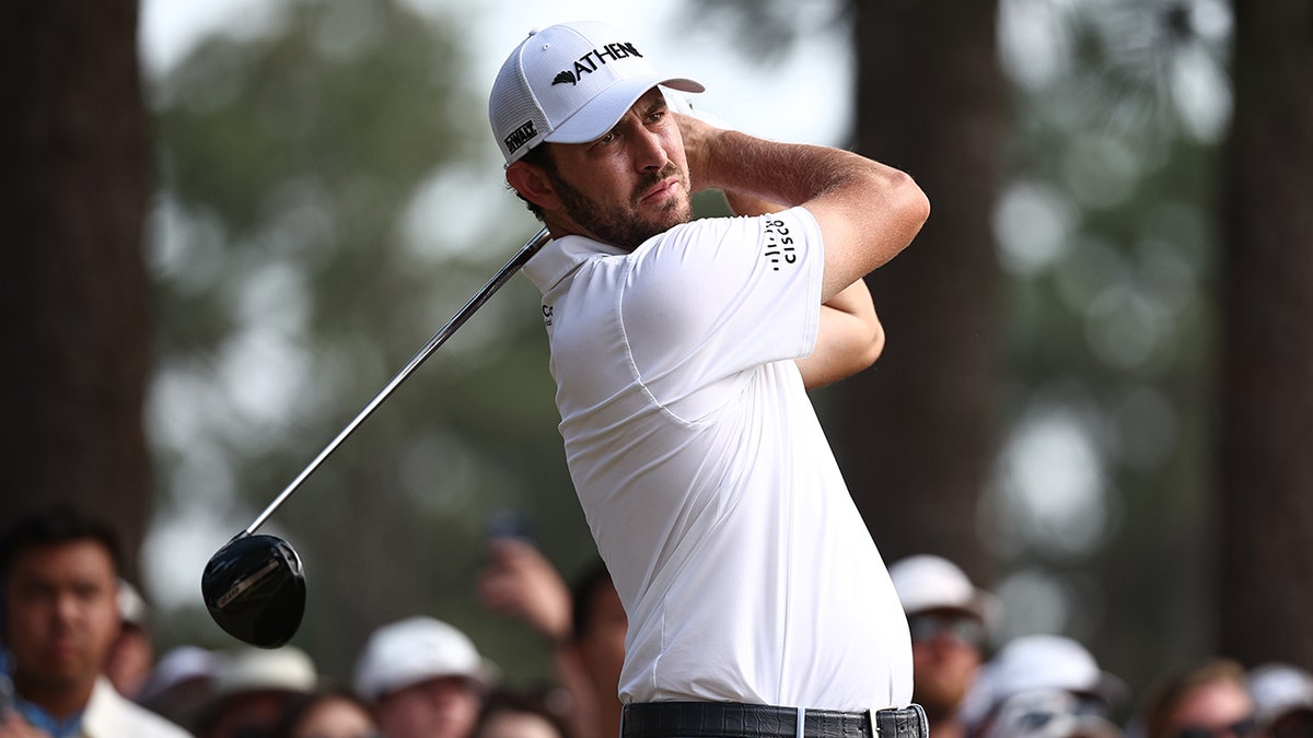 Patrick Cantlay finishes swing