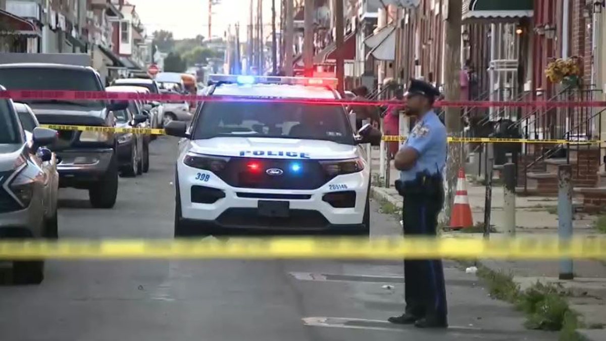 police on scene of shooting