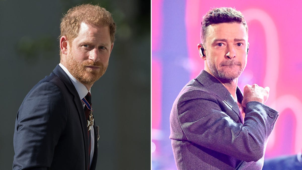 Prince Harry split with Justin Timberlake
