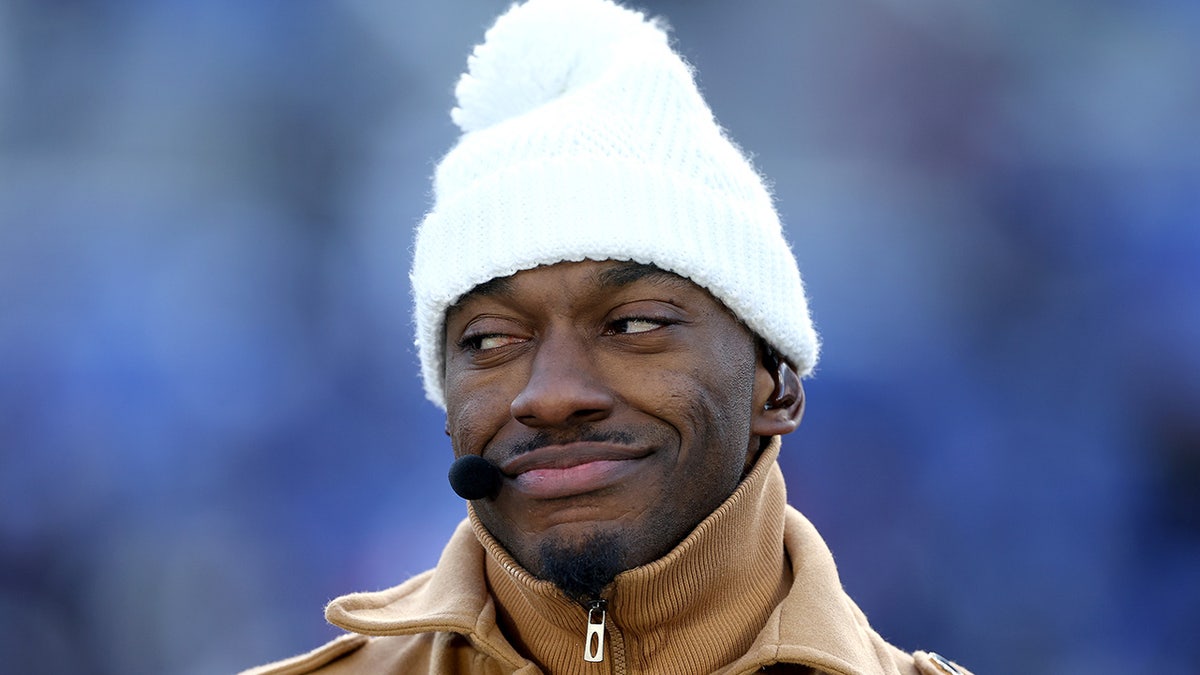 RG3 at an NFL playoff game