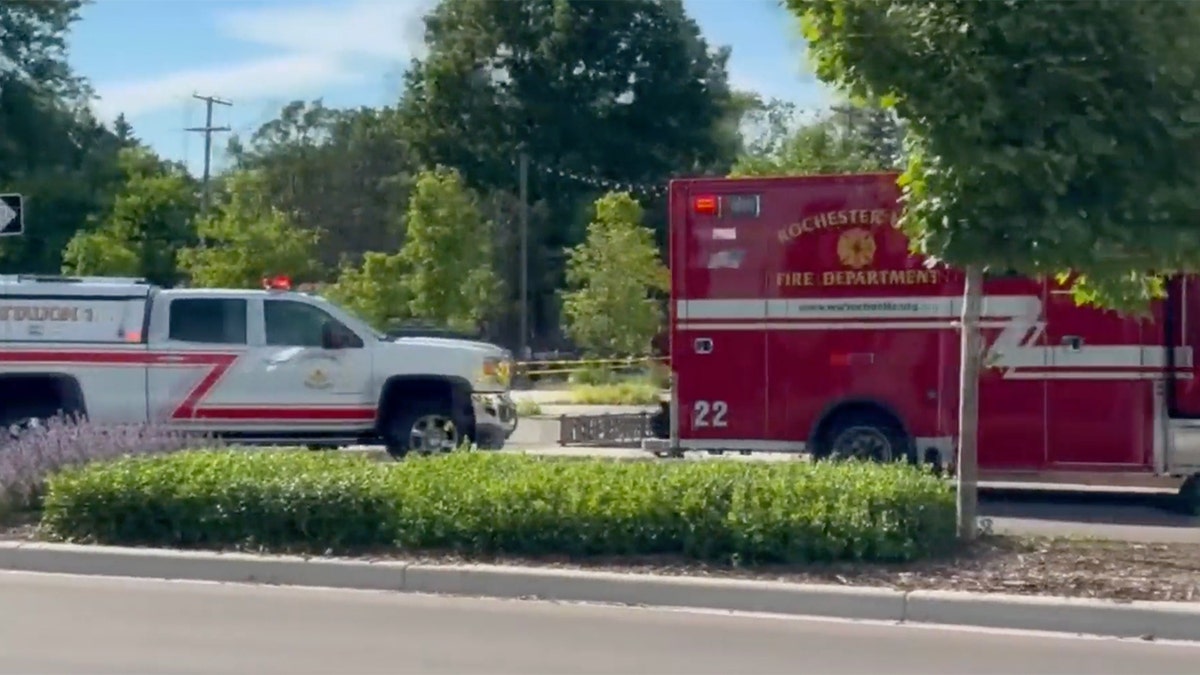 Ambulance on scene