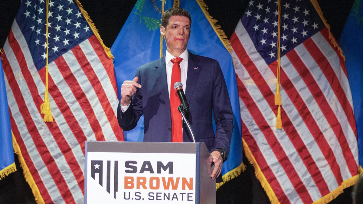 Trump's last minute endorsement helped Sam Brown crush the competition in Tuesday's GOP Senate primary in Nevada