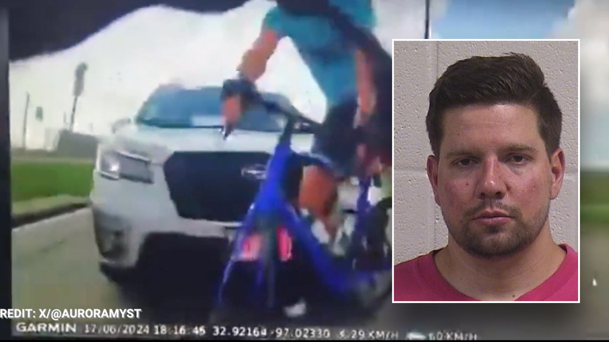 Shocking video shows moment Texas cyclists hit by alleged drunken driver near major airport Shocking video shows moment Texas cyclists hit by alleged drunken driver near major airport