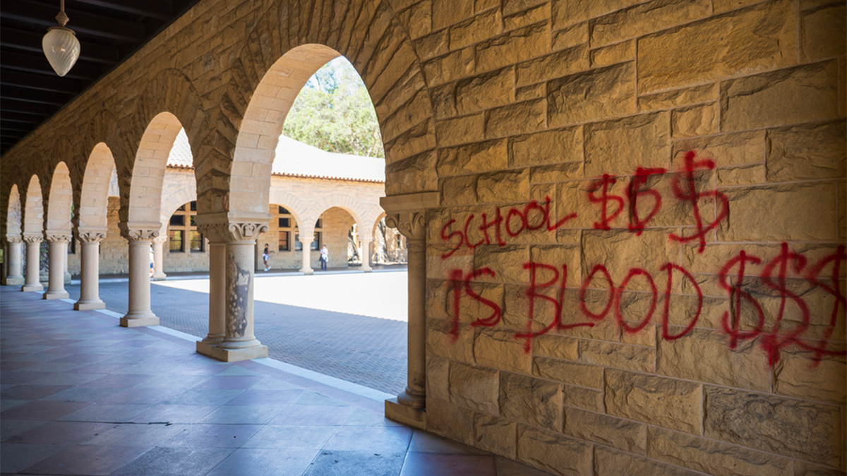graffiti at Stanford University