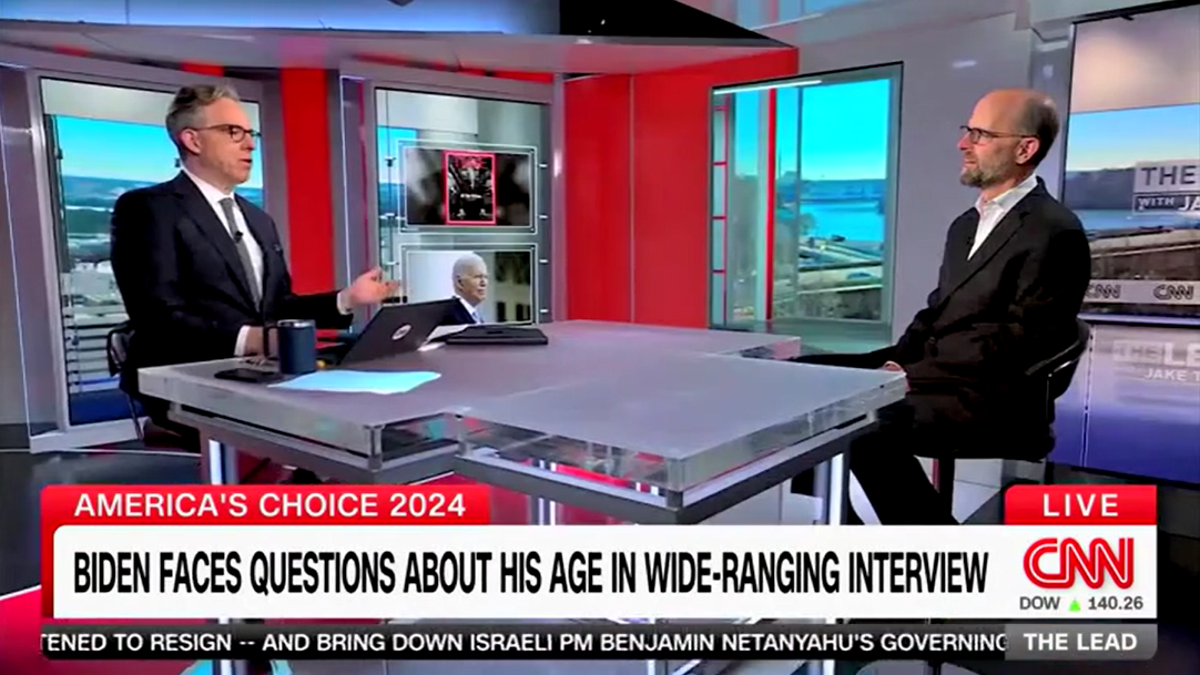 CNN's Tapper spoke with a Time Magazine reporter about Biden's age.